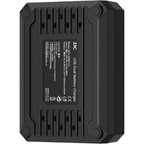 JJC Nikon DCH-EL14TC Caricabatteria doppio USB-C (per Nikon EN-EL14/EN-EL14A)