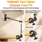 Ulanzi CO78 Magic Arm Kit (Super Clamp & Two-Section Magic Arm Kit)
