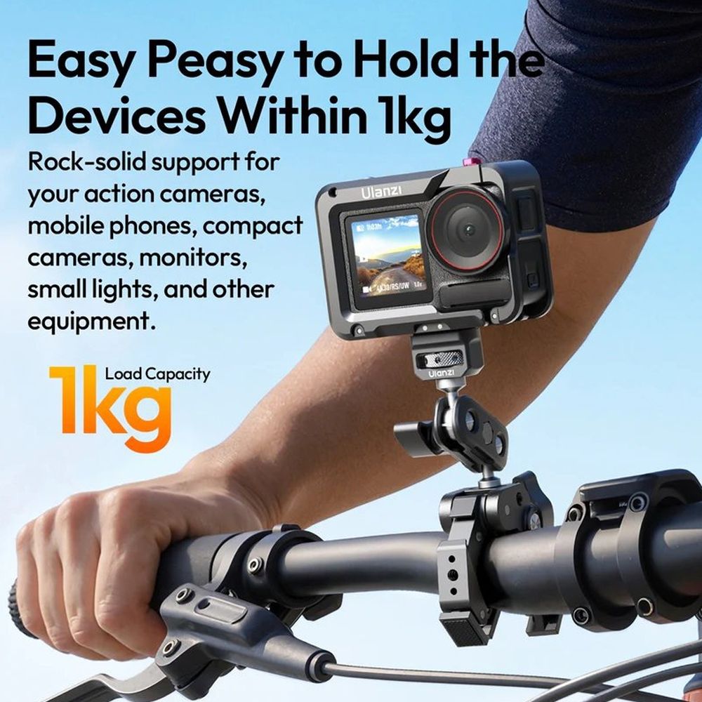 Kit pod Ulanzi CO78 Super Clamp (Super Clamp e Magic Arm con kit testa a doppia sfera)
