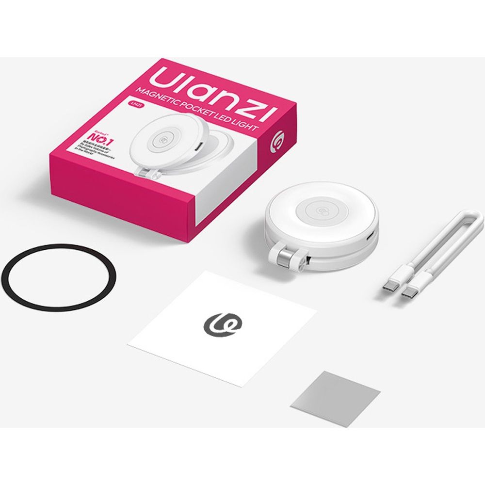 Ulanzi LM21 Luce di riempimento magnetica (bianca)