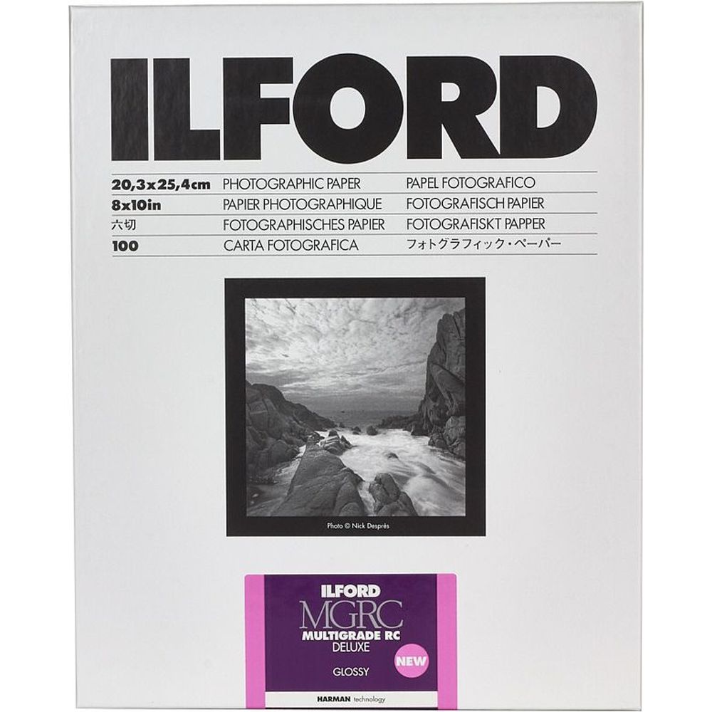 Ilford Multigrade RC Deluxe Glossy 4x5 25 sheets