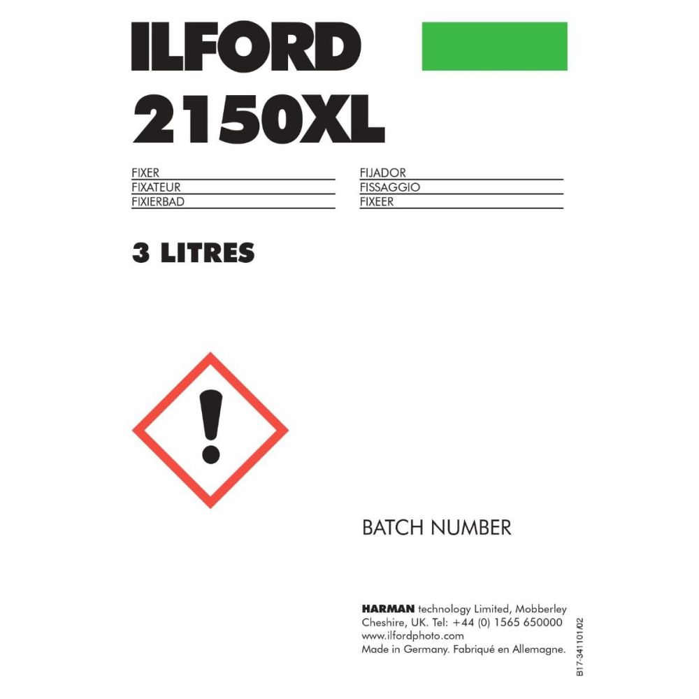 Kit Ilford Developer 2150 XL + Fix 3 + 3 litri