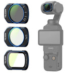 Telesin CPL/VND2-32/Black Mist Filter Kit for DJI Osmo Pocket 3