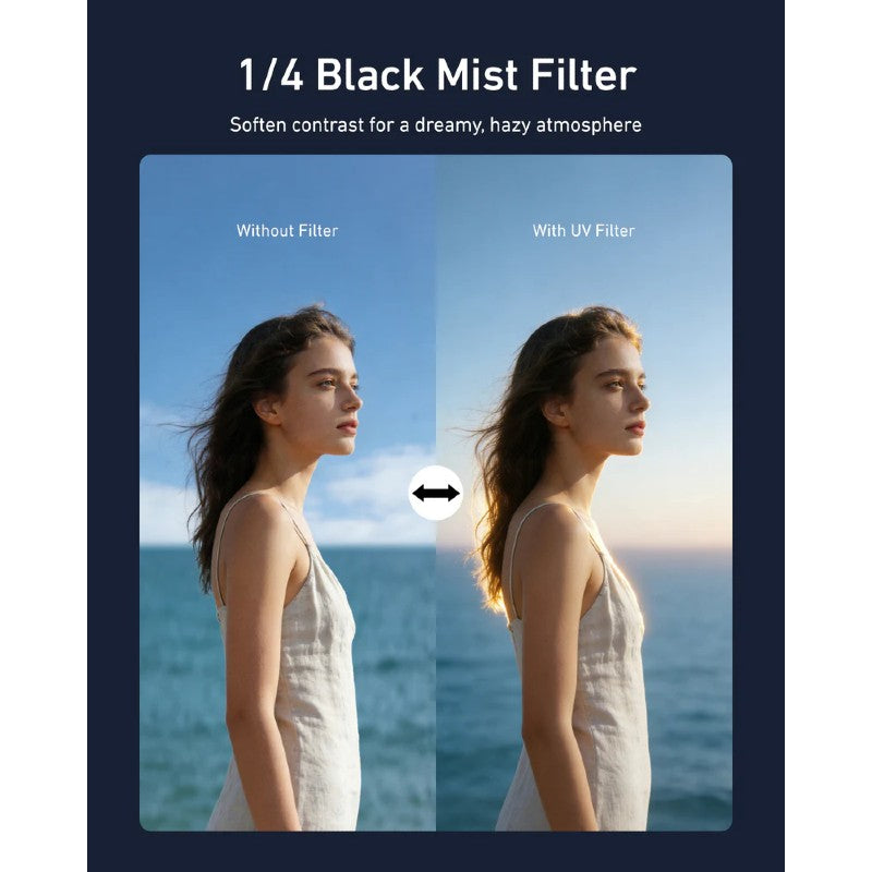 Telesin CPL/VND2-32/Black Mist Filter Kit for DJI Osmo Pocket 3