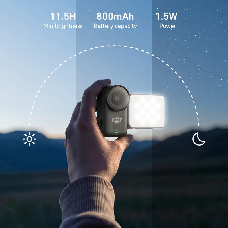 Telesin Mini Light Quick-Release - DJI Osmo Action 6 & Nano