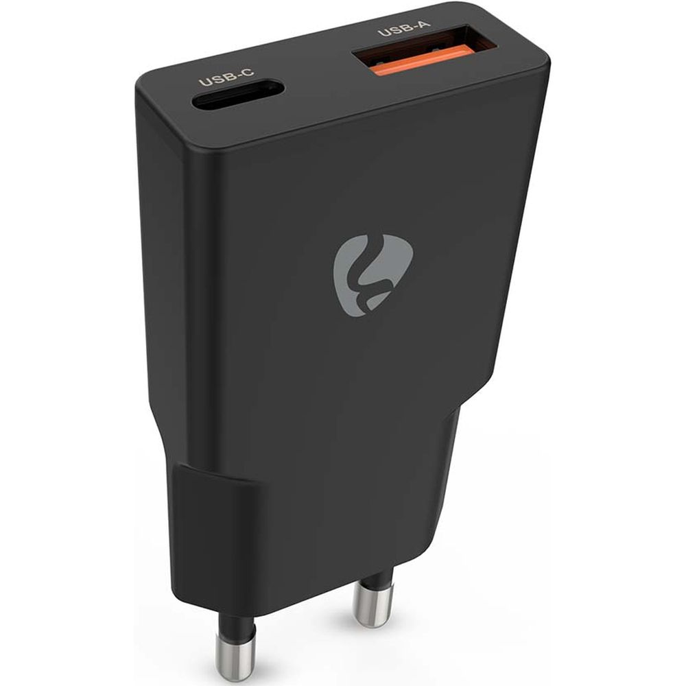 Nedis USB 20W/18W dual wall charger with Quick Charge 3.0 A