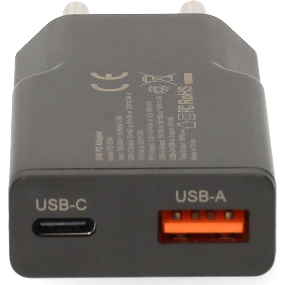 Nedis USB 20W/18W dual wall charger with Quick Charge 3.0 A