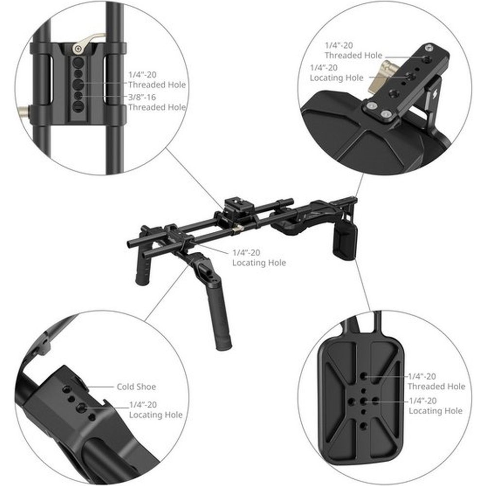 SmallRig 4480B Shoulder Rig Kit (Classic Version)