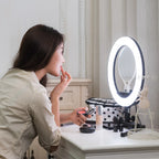 Nanlite Halo 14 LED Ring Light + Table Stand
