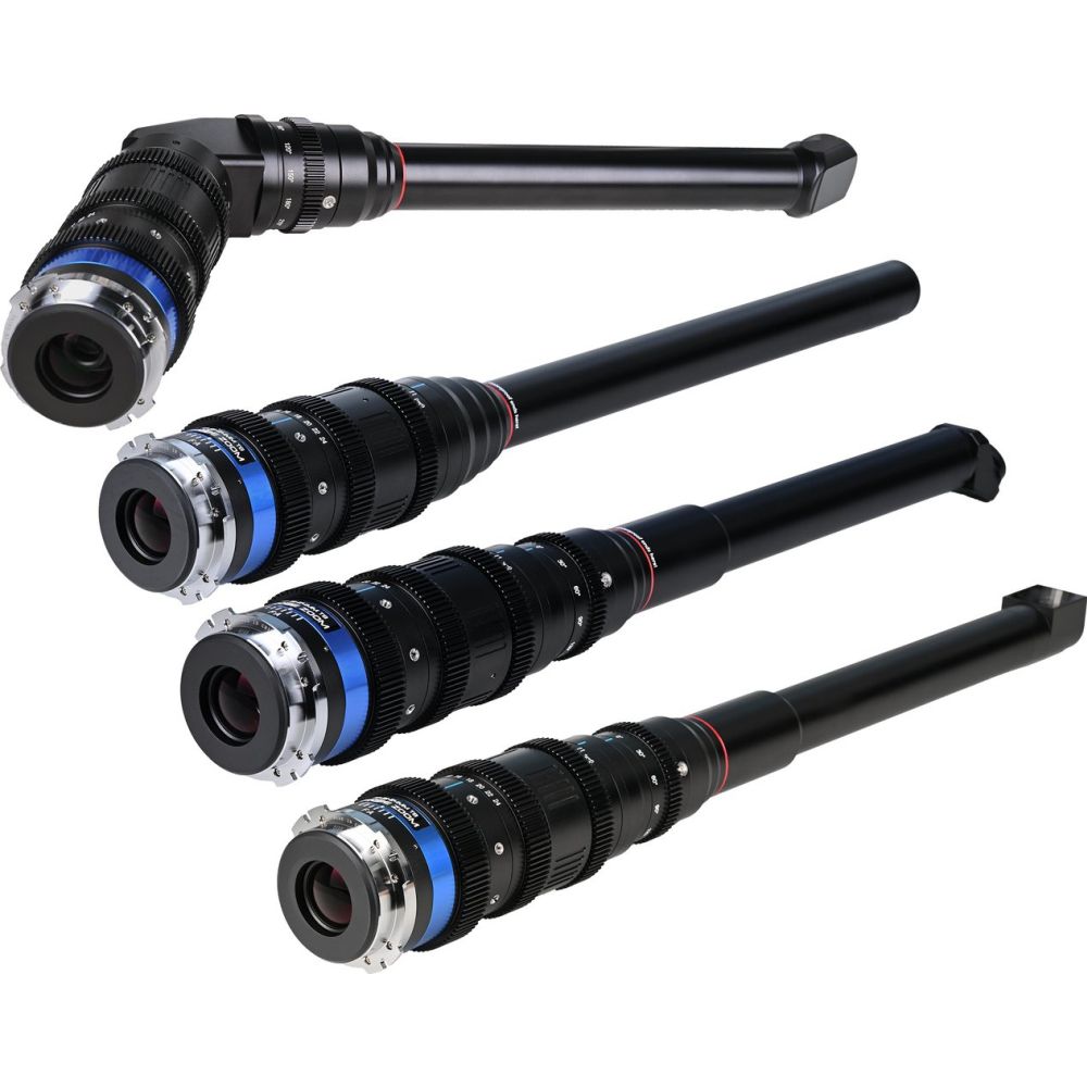 Kit di 4 obiettivi zoom Laowa Probe 15-24mm T8 (DV+35+90+PP) Arri PL