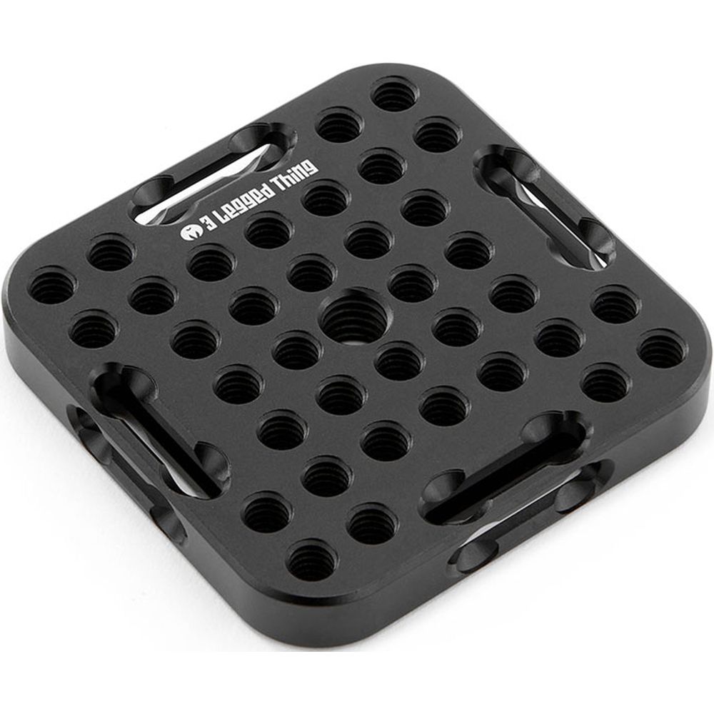 Piatto per formaggi 3 Legged Thing XPand 70x70mm nero