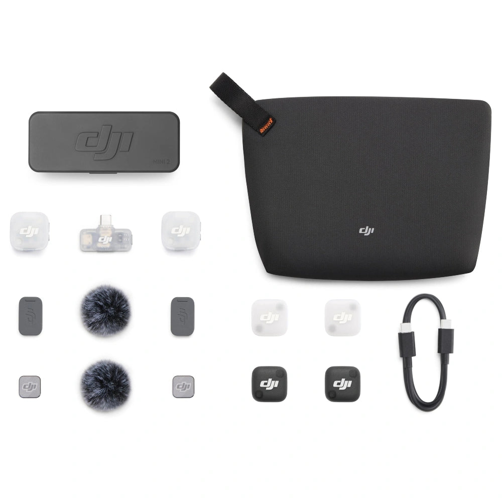 DJI Mic Mini 2 (1 TX + 1 Mobile RX + Charging Case)