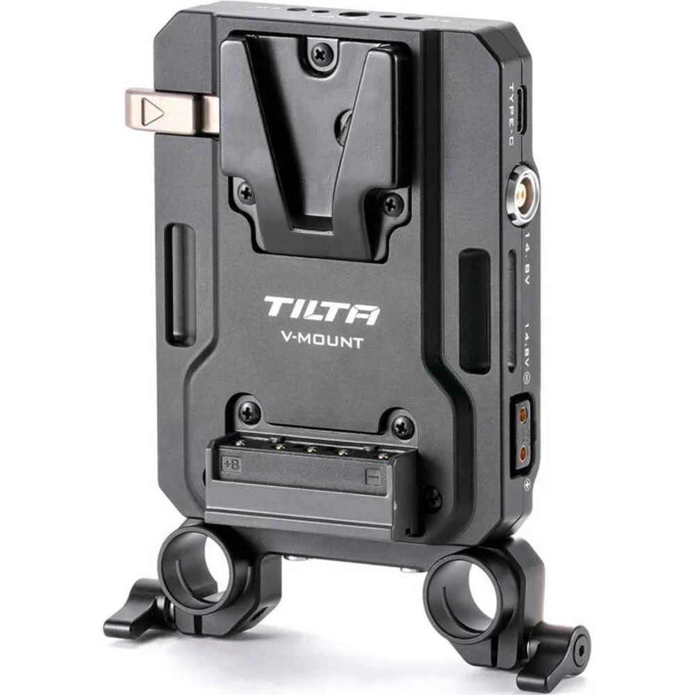 Piastra per batteria Tilta Mini PD con attacco V-attacco - Nera