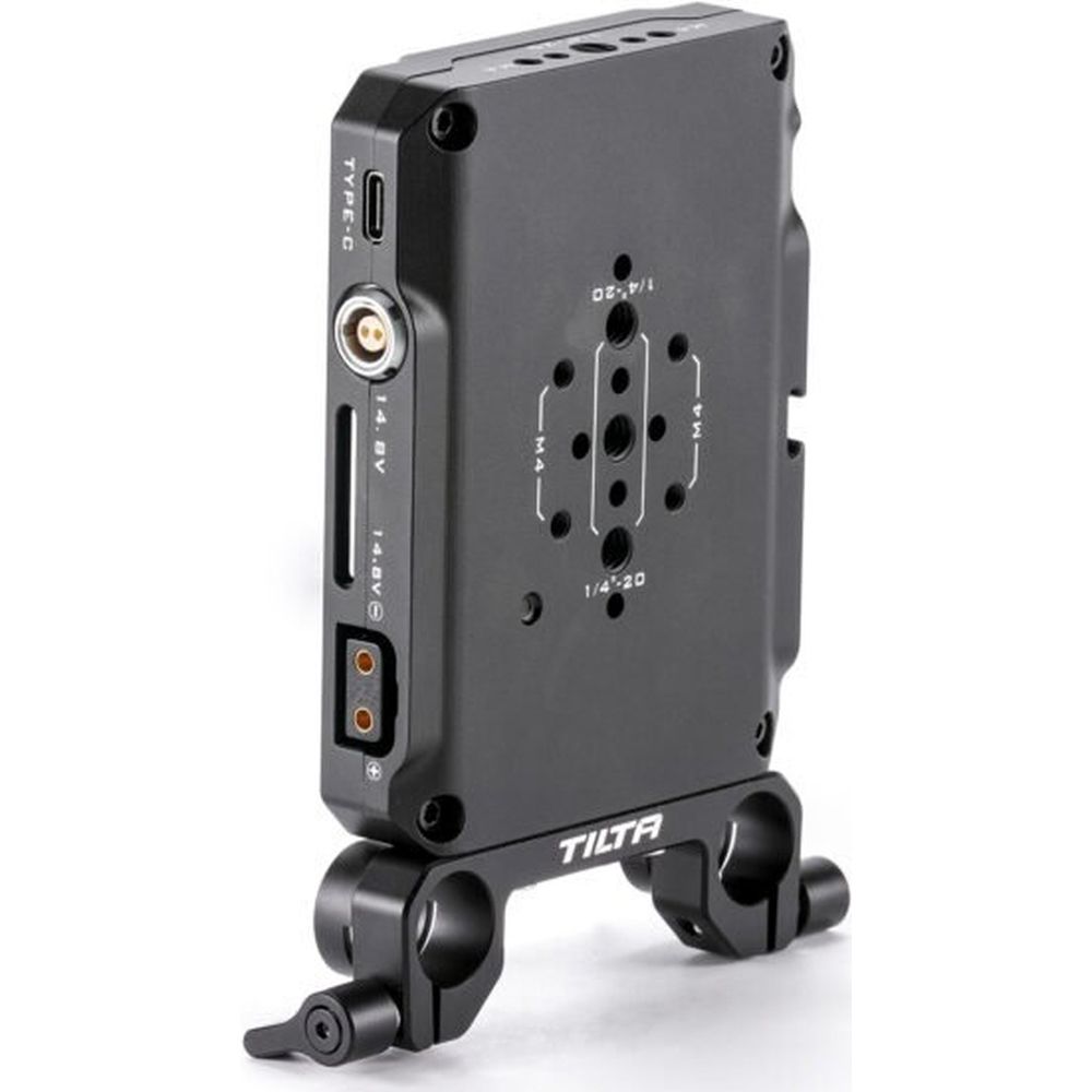 Piastra per batteria Tilta Mini PD con attacco V-attacco - Nera