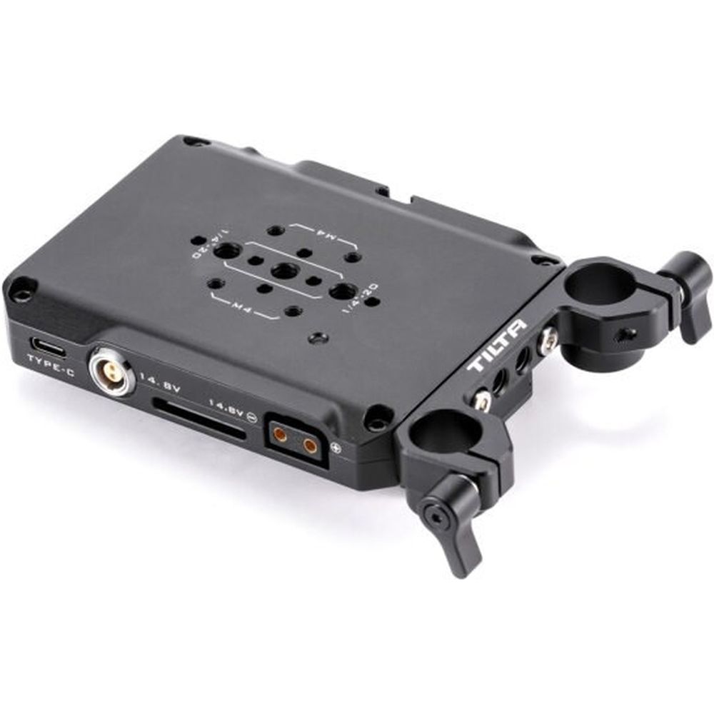 Piastra per batteria Tilta Mini PD con attacco V-attacco - Nera