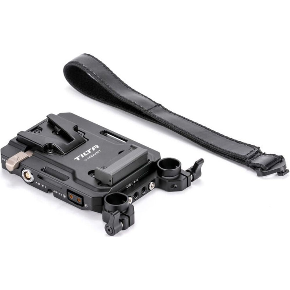 Piastra per batteria Tilta Mini PD con attacco V-attacco - Nera