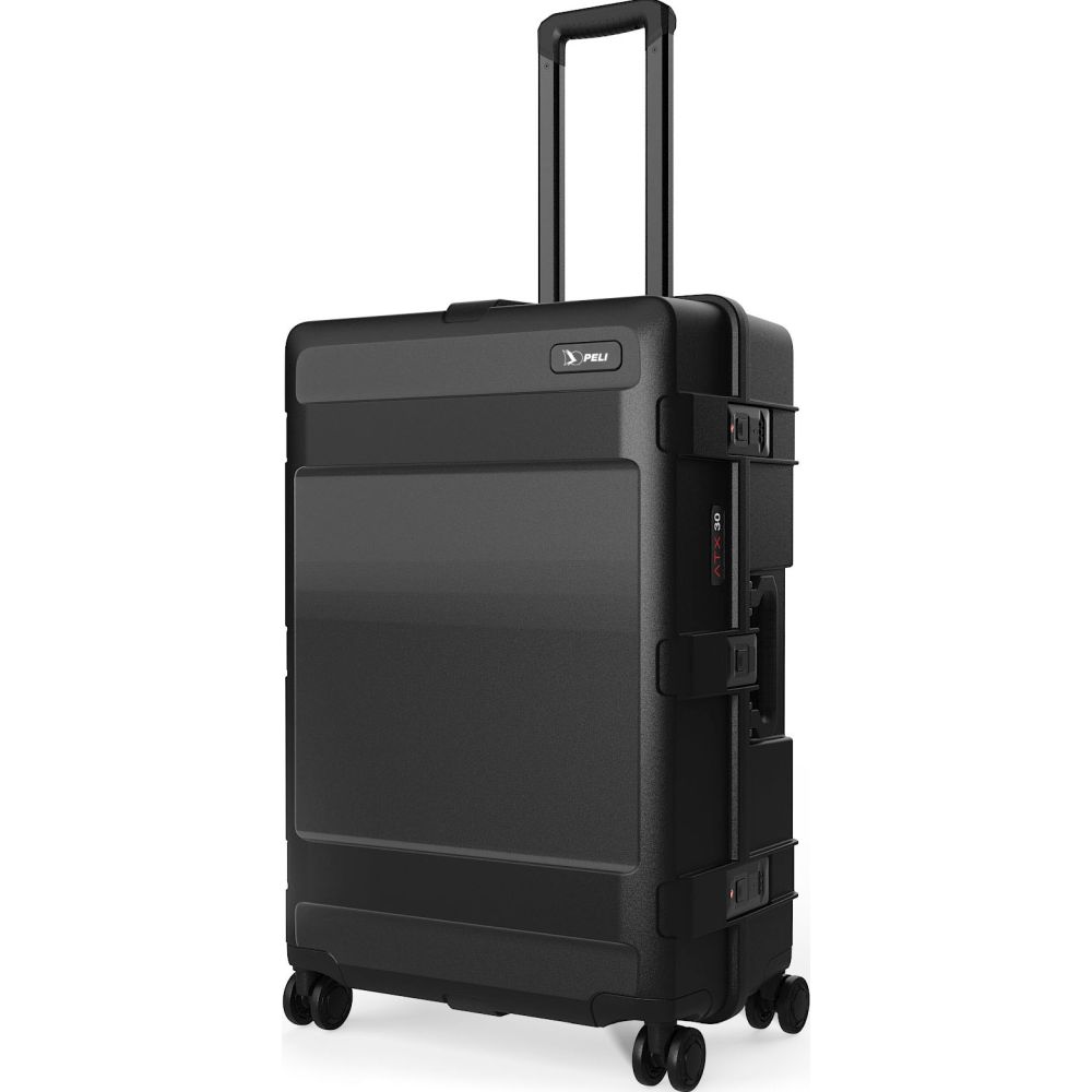 Peli ATX TRVL Valigia da viaggio rigida Large, nera, per stivaggio immediato