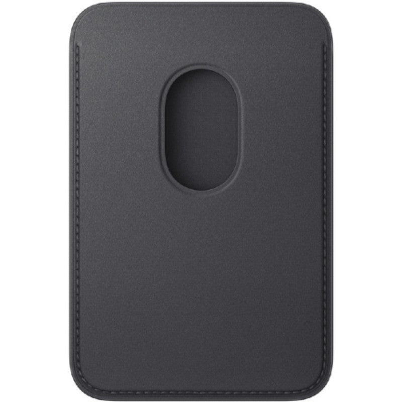 Portacarte Apple iPhone FineWoven con MagSafe Nero