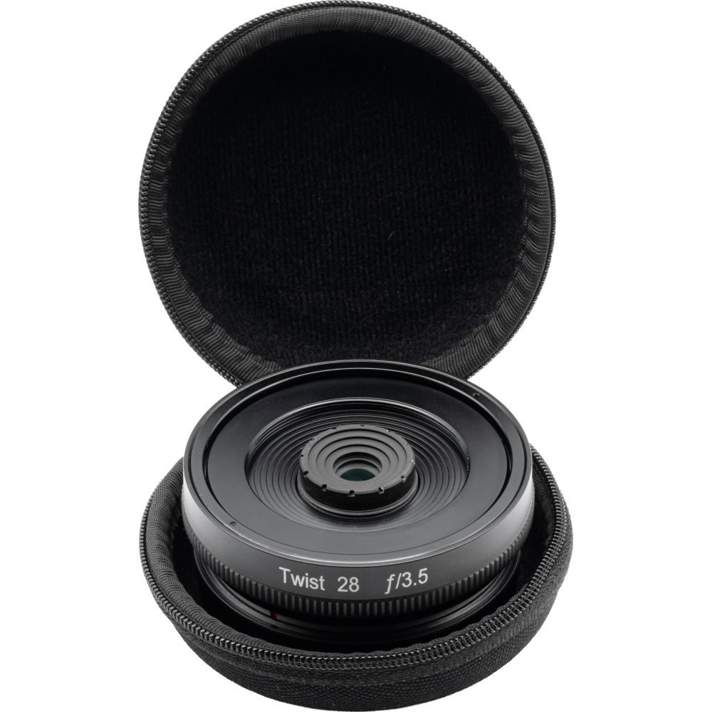 Lensbaby Twist 28 with Clamshell Case for Fuji X