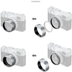SmallRig 5849 Lens Hood for Fujifilm X100VI / X100V, silver