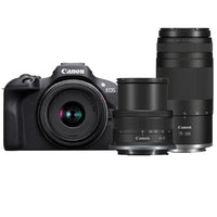 Canon EOS R100 + RF-S 18-45mm IS STM + RF 75-300mm f/4-5.6