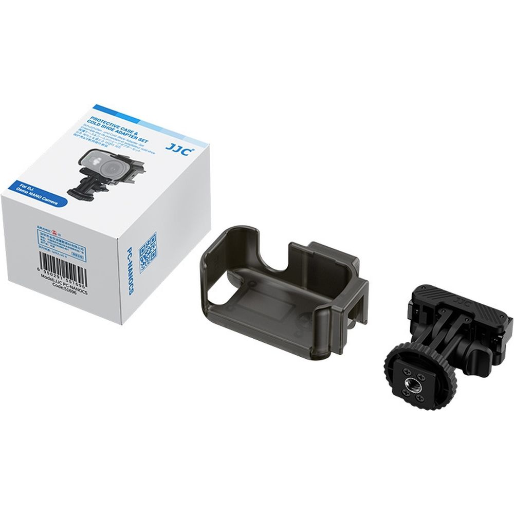 JJC PC-NANOCS Protective Case & Cold Shoe Adapter Set for DJI Osmo Nano
