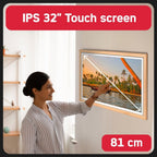 Cornice portafoto AgfaPhoto Frameo 3 in 1 da 32" con Wi-Fi