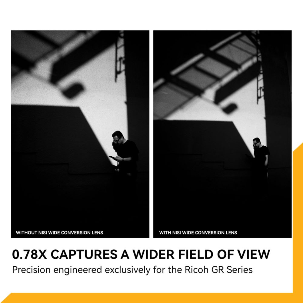 Nisi Wide Conversion Obiettivo per Ricoh GR3, GR3x & GR4