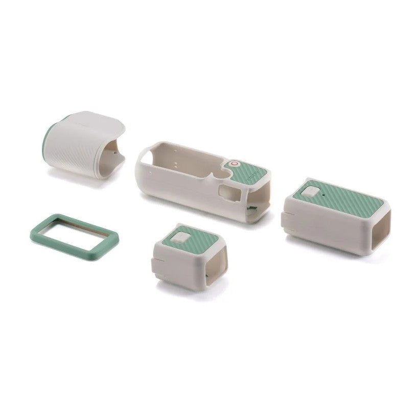 Custodia protettiva in silicone Tilta per DJI Osmo Pocket 4 Power Kit - Bianco celadon