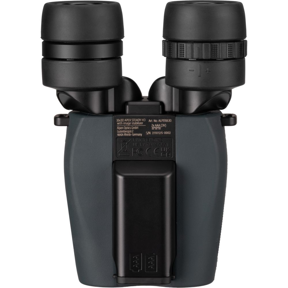 Binocolo Alpen Optics Apex Steady 16x30 HD con stabilizzatore