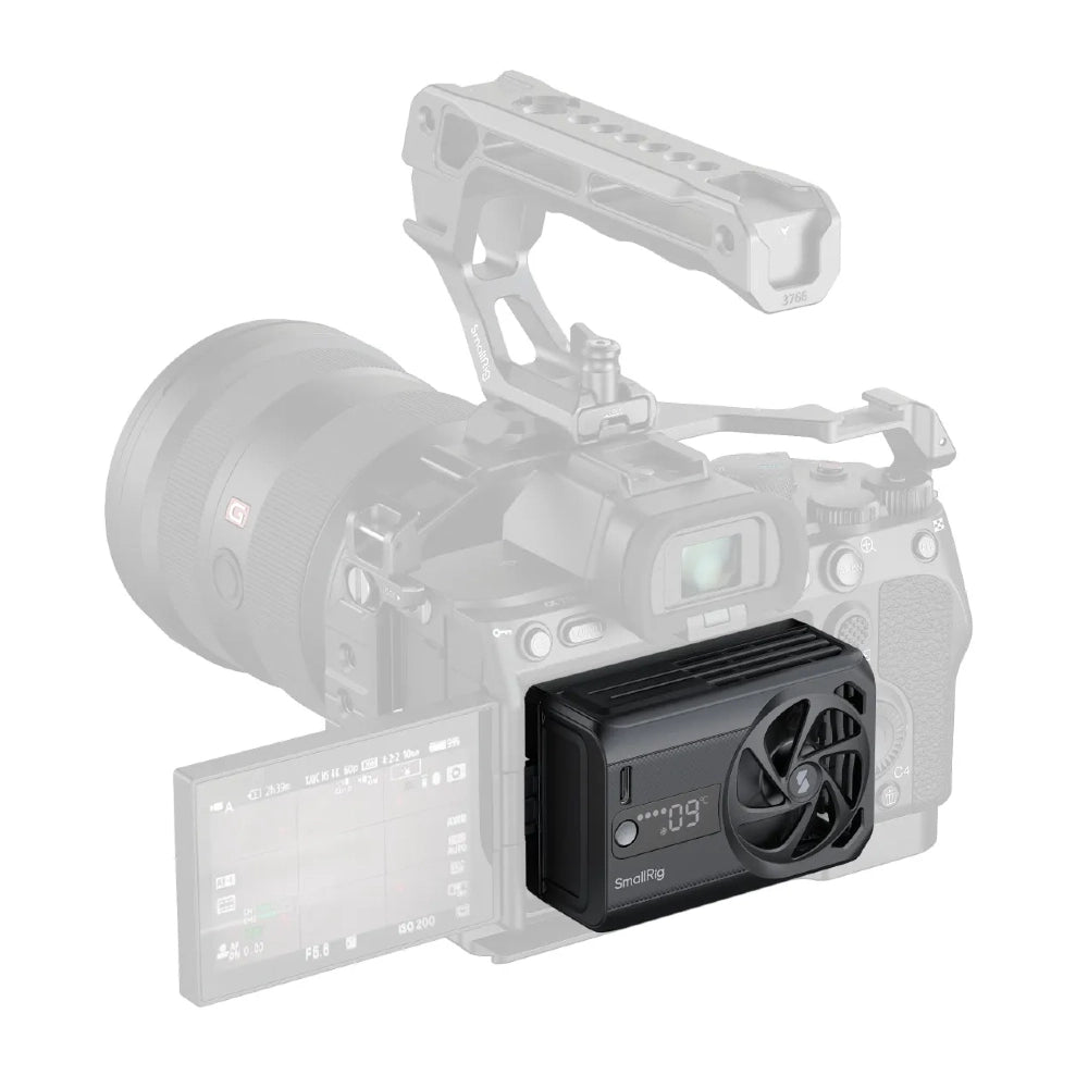 Ventola di raffreddamento SmallRig 5328 per fotocamere mirrorless (Hybrid Cooling)