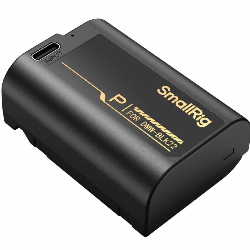 SmallRig 6098 Camera Battery with USB-C Charging for Panasonic LUMIX DMW-BLK22