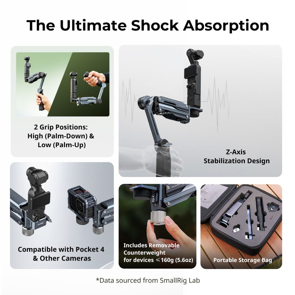 SmallRig 5508 Handheld Shock Absorber Support