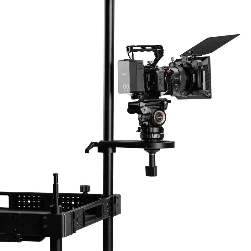 SmallRig 6253 Treppiede Testa Attacco Piastra per Fotocamera Cart (75mm/100mm)