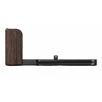 SmallRig L-Shaped Attacco Piastra con Wooden Handle per Fujifilm X-E5 Ebony Nero 6236