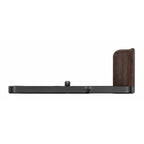 SmallRig L-Shaped Attacco Piastra con Wooden Handle per Fujifilm X-E5 Ebony Nero 6236