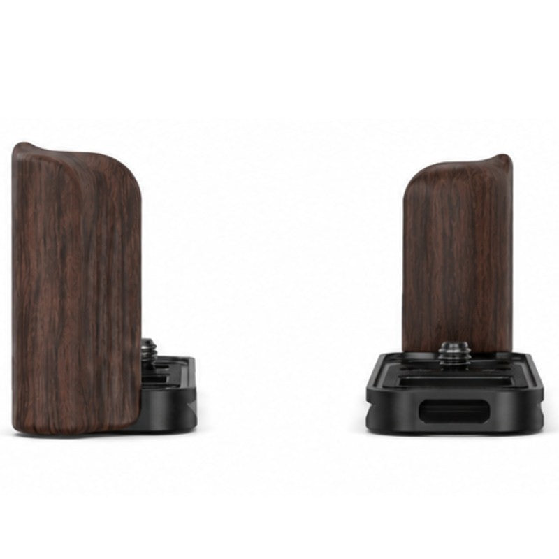 SmallRig L-Shaped Attacco Piastra con Wooden Handle per Fujifilm X-E5 Ebony Nero 6236