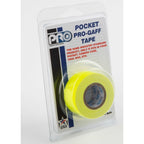 Pro Tapes Pro Gaff Pro Pocket 24mm x 5.4m Fluorescent Yellow