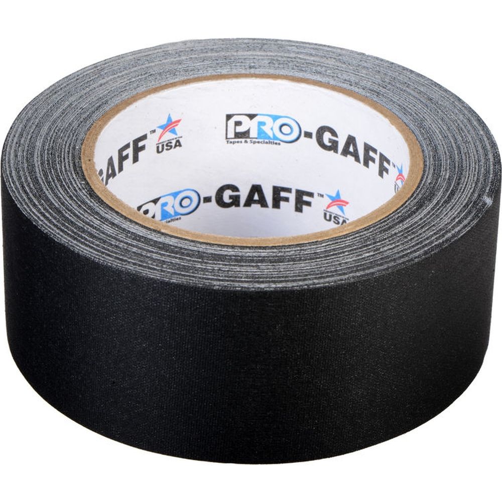 Nastro adesivo in tessuto Pro Tapes Pro Gaff 48mm x 22,8 m, nero