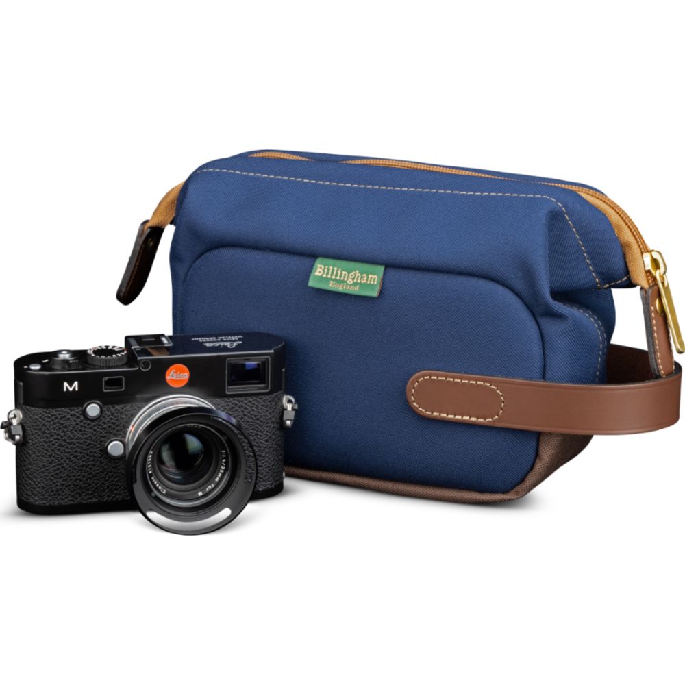 Billingham Capsule 1 Navy Fibrenyte/Cioccolato