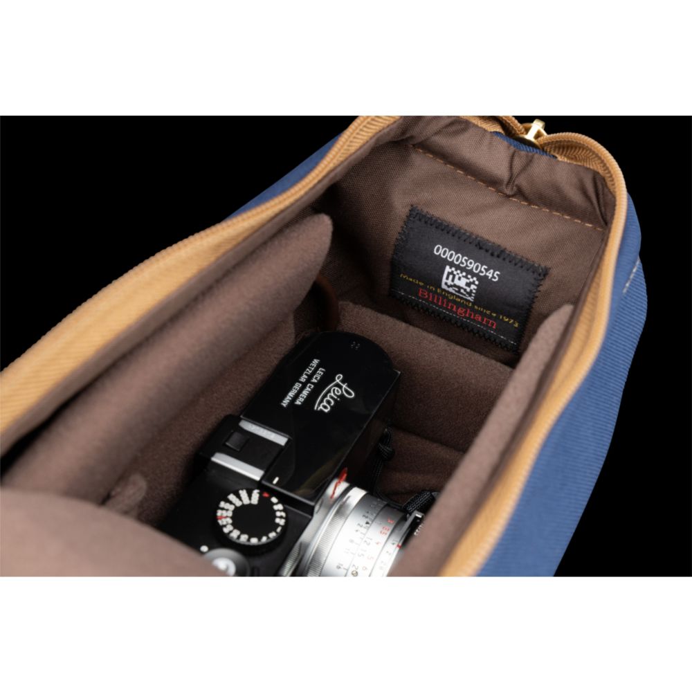 Billingham Capsule 1 Navy Fibrenyte/Cioccolato