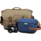 Billingham Capsule 1 Navy Fibrenyte/Cioccolato