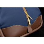 Billingham Overnighter Navy Fibrenyte/Cioccolato
