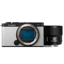 Panasonic LUMIX S9 Corpo Smokey Bianco + LUMIX L-attacco S 40mm f/2 – Nero