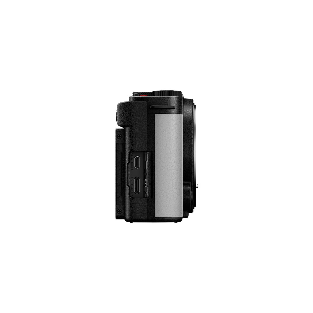 Panasonic LUMIX S9 Corpo Smokey Bianco + LUMIX L-attacco S 40mm f/2 – Nero