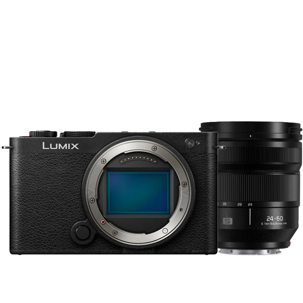 Panasonic Lumix S9 Corpo Jet Nero + Lumix S 24-60mm f/2.8 L-attacco