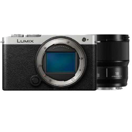 Panasonic Lumix S9 Corpo argento/nero + Lumix S 18mm f/1.8