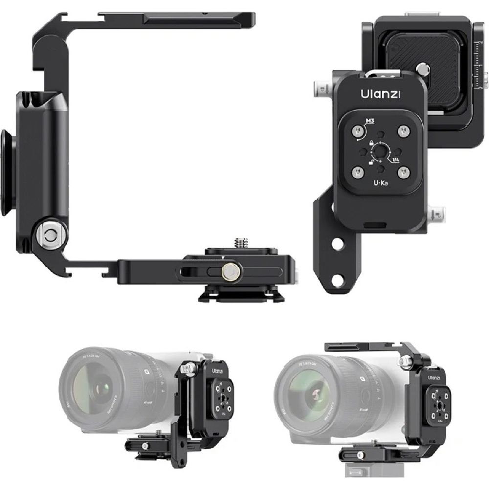 Gabbia per fotocamera pieghevole Ulanzi XJ01
