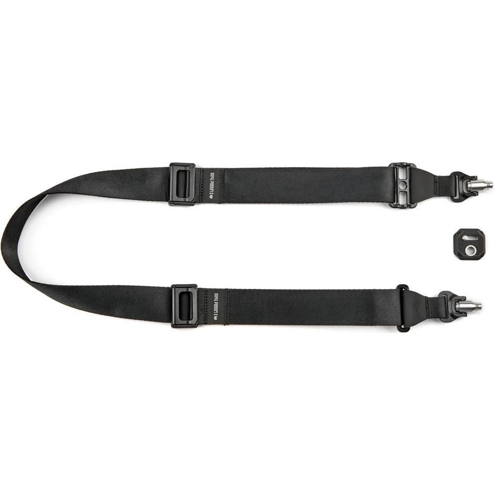 Tracolla e cinturino per collo AXIS 44 di 3 Legged Thing, colore ossidiana