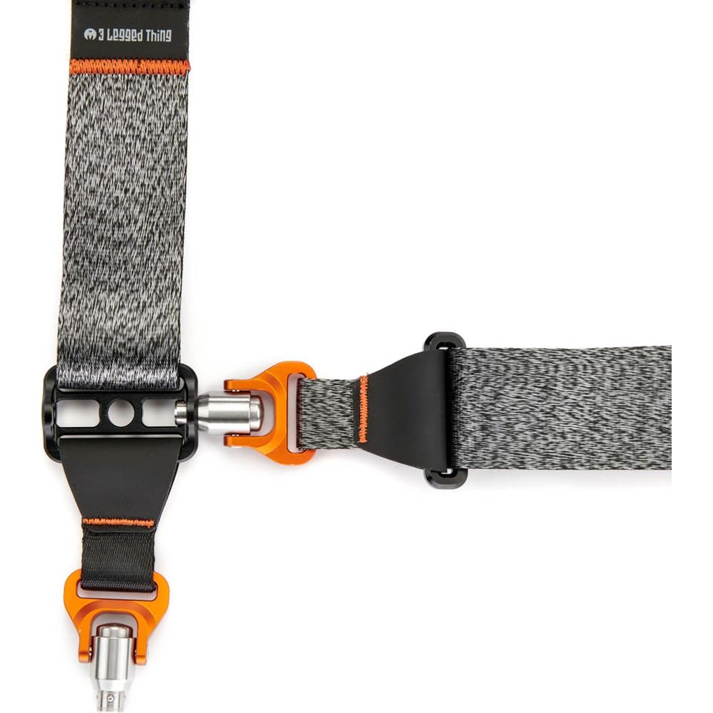 3 Legged Thing AXIS 44 Tracolla imbottita per collo e spallacci Ember